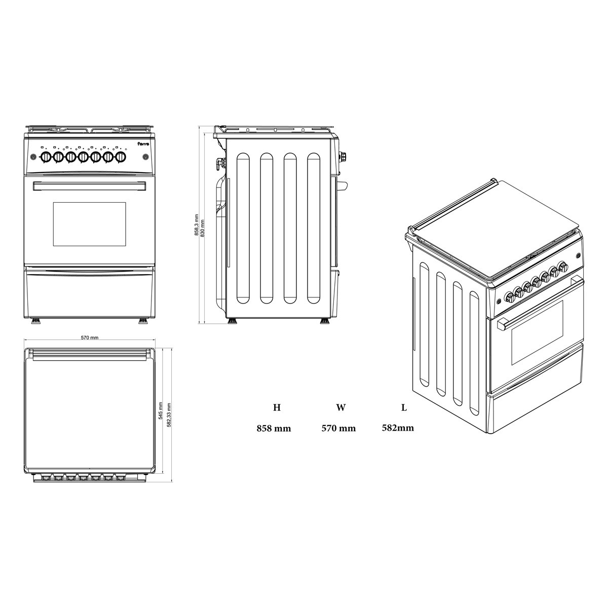 Home Appliances Gas Burners And Ovens Lakmart